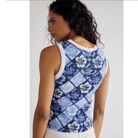 Daydreamer x free people hibiscus tank - Picture 2 of 4